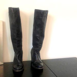 Frye Tall Leather Boots size 9